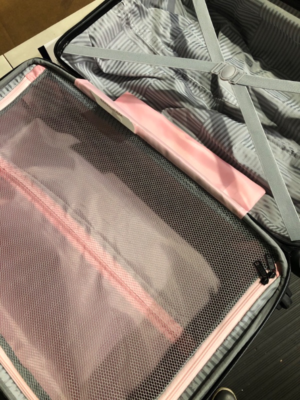 Photo 3 of American Tourister Stratum XLT Expandable Hardside Luggage with Spinner Wheels, Pink Blush, 