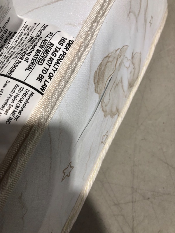 Photo 2 of ***DAMAGED - SEE NOTES***
Dream On Me Twilight 5” 88 Coil Inner Spring Toddler Mattress