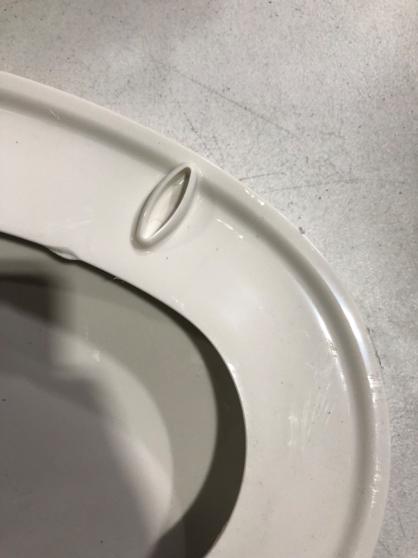 Photo 4 of ***SCRAPED AND SCUFFED - NO HARDWARE INCLUDED - SEE PICTURES***
Kohler K-20110-0 Brevia Elongated Toilet Seat with Grip-Tight Bumper