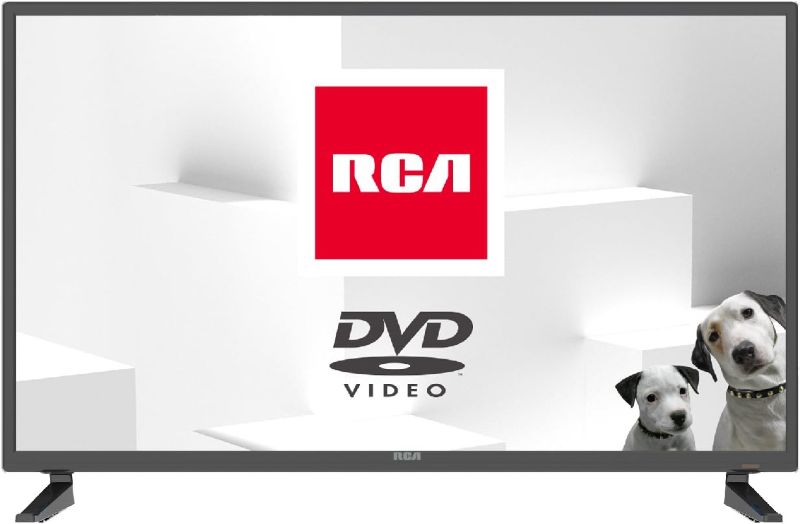 Photo 1 of RCA 32-Inch 720p 60Hz LED HDTV/DVD Combo **MISSING STANDS AND HARDWARE** 