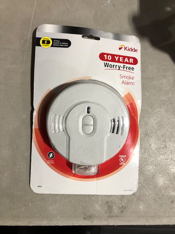 Photo 2 of 10 Year Worry-Free Smoke Detector, Lithium Battery Powered, Smoke Alarm