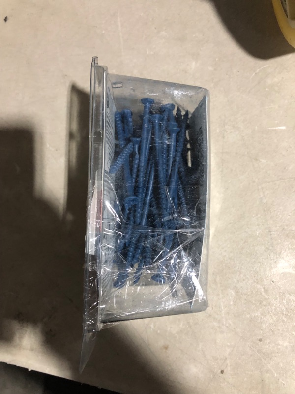 Photo 2 of Tapcon 28307 3/16x3-1/4 Blue Star Drive Bugle Head Concrete Anchors 75/Box