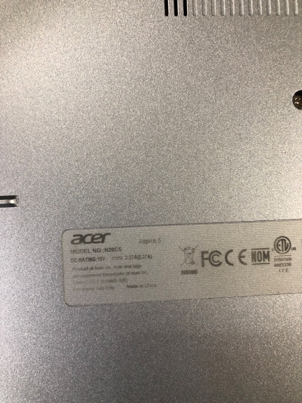 Photo 4 of Acer Aspire 5 A515-56-32DK Slim Laptop | 15.6" Full HD IPS Display | 11th Gen Intel Core i3-1115G4 Processor | 4GB DDR4 | 128GB NVMe SSD | WiFi 6 | Windows 11 Home in S mode