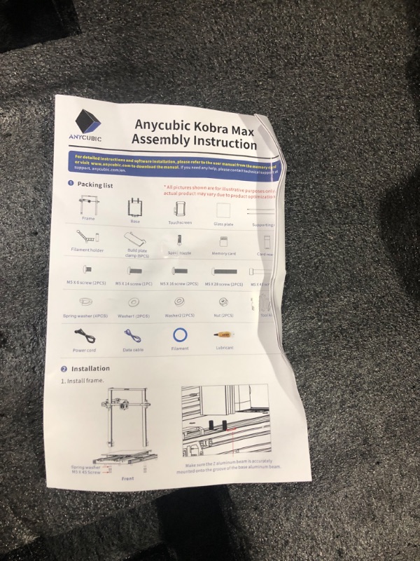 Photo 3 of Anycubic Kobra Max 3D Printer