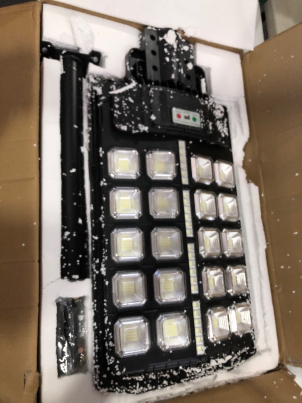 Photo 1 of 1500W Solar Street Light Outdoor Motion Sensor, 6500K *NOT TESTED*