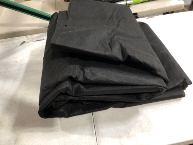 Photo 3 of  Weed Barrier Fabric, Heavy Duty Black Landscaping Fabric 