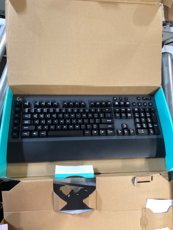 Photo 2 of Logitech G613 LIGHTSPEED Wireless Mechanical Gaming Keyboard, Multihost 2.4 GHz + Blutooth Connectivity - Black Keyboard Only