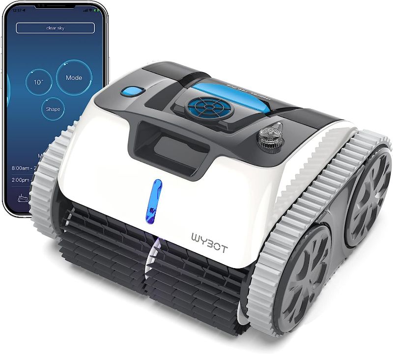 Photo 1 of *NEW**WYBOT Innovative Cordless Robotic Pool Cleaner with APP, Wall Climbing Pool Vacuum, Intelligent Path Planning, Lasts 110Mins