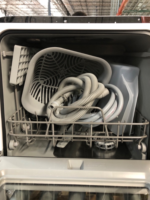 Photo 5 of (SEE NOTES) Portable Countertop Dishwashers, NOVETE Compact Dishwashers with 5 L Built-in Water Tank & Inlet Hose