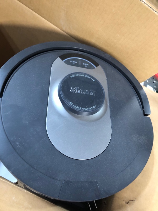 Photo 2 of (see notes) Shark RV2502AE AI Ultra Robot Vacuum with XL HEPA Self-Empty Base