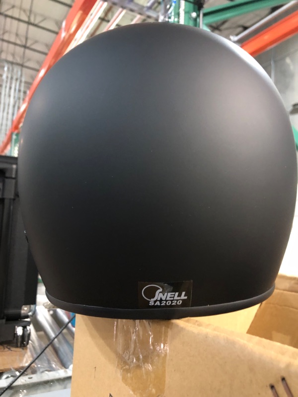 Photo 1 of Conquer Snell SA2020 Full Face Auto Racing Helmet Medium Black