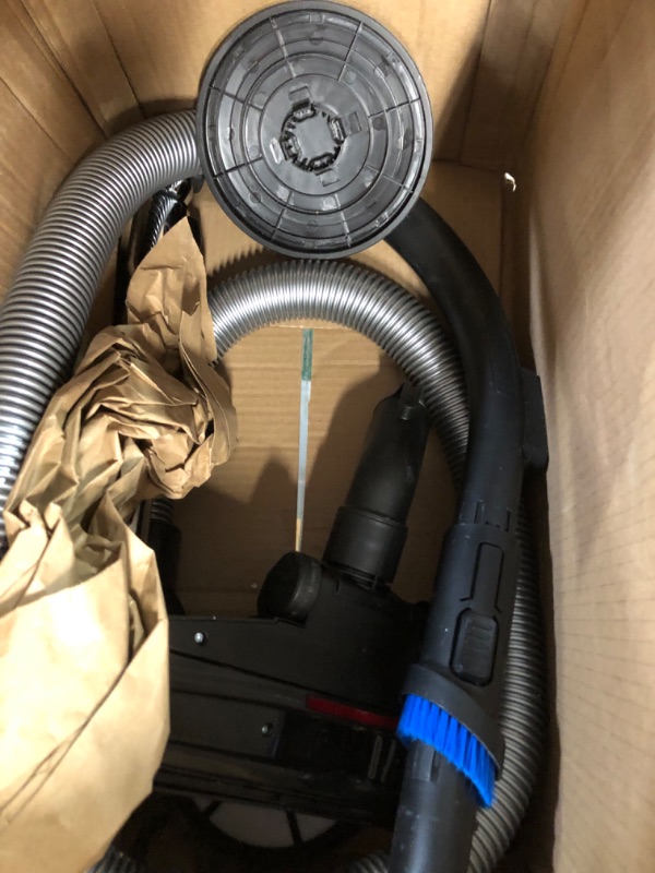 Photo 2 of (Used) Eureka WhirlWind Bagless Canister Vacuum Cleaner, Lightweight Vac for Carpets and Hard Floors, Blue Bagless Blue