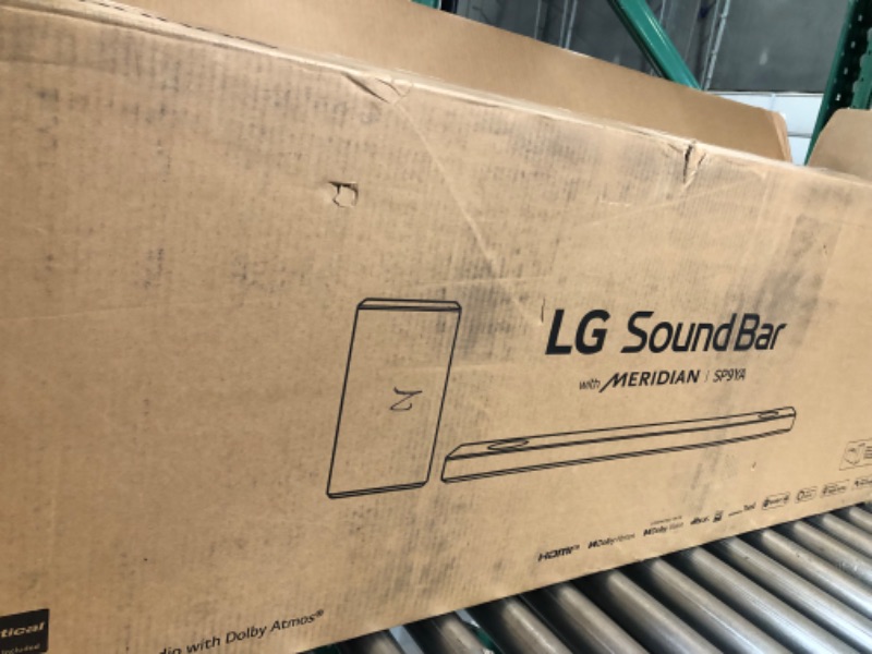 Photo 4 of LG SP9YA 5.1.2 Ch Dolby Atmos Soundbar with Wireless Subwoofer (2021) SP9YA Soundbar Only