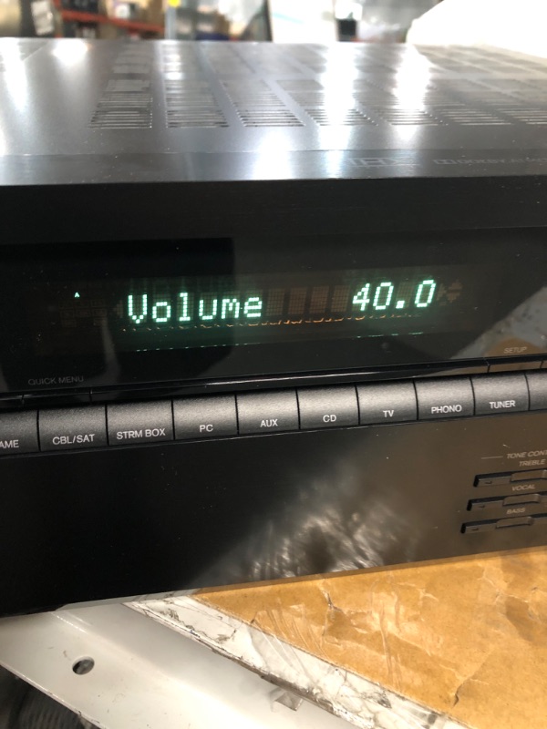 Photo 1 of **PARTS ONLY**
Onkyo TX-NR6050 7.2-Channel Network Home Theater Smart AV Receiver 8K/60, 4K/120Hz