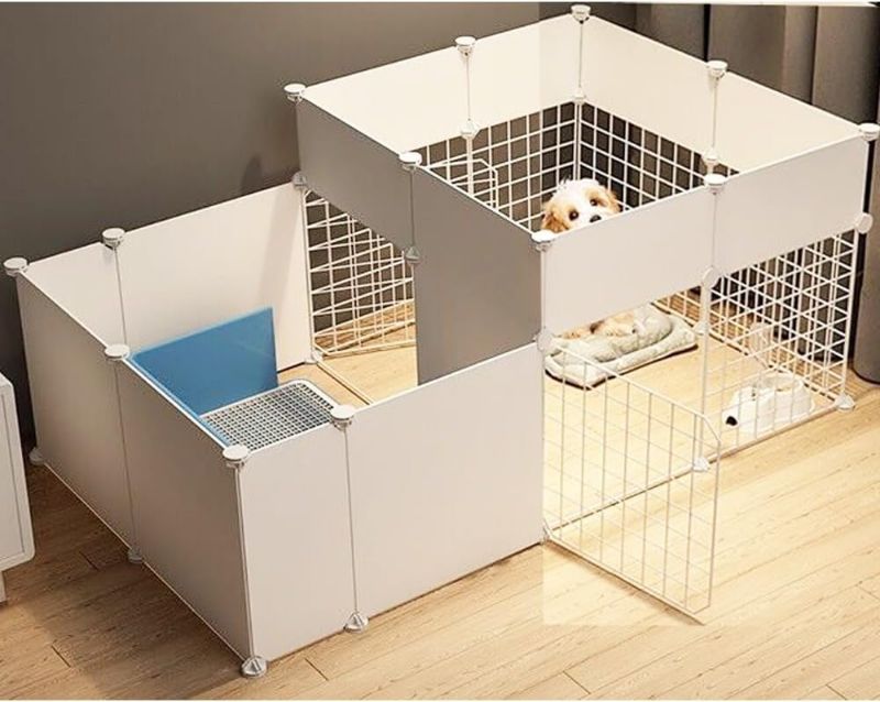 Photo 1 of *SEE NOTES* Pet Playpen Potty Training Indoor Fence Portable Metal Wires 