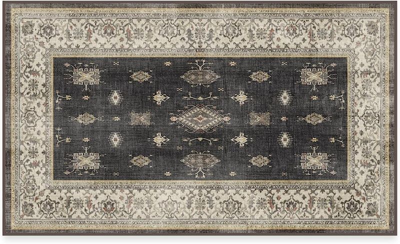 Photo 1 of (SIMILAR) SAME BRAND AND SIZE RUGGABLE Kamran Washable Rug - Hazel 5'x7' (Standard Pad) 5'x7' (Standard Pad) Hazel