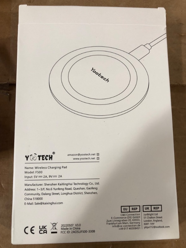 Photo 4 of UNTESTED Yootech Wireless Charger