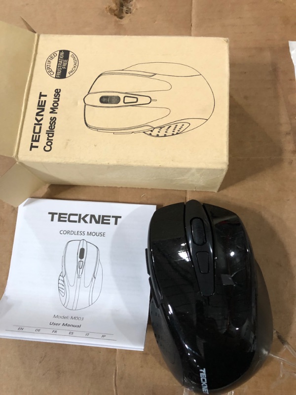 Photo 2 of UNTESTED TeckNet Bluetooth Wireless Mouse