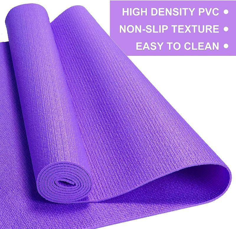 Photo 1 of 2 Pcs 3 mm Thick Yoga Mat