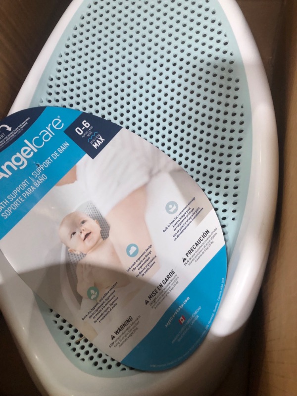 Photo 2 of Angelcare Baby Bath Support (Aqua) | Ideal for Babies Less than 6 Months Old