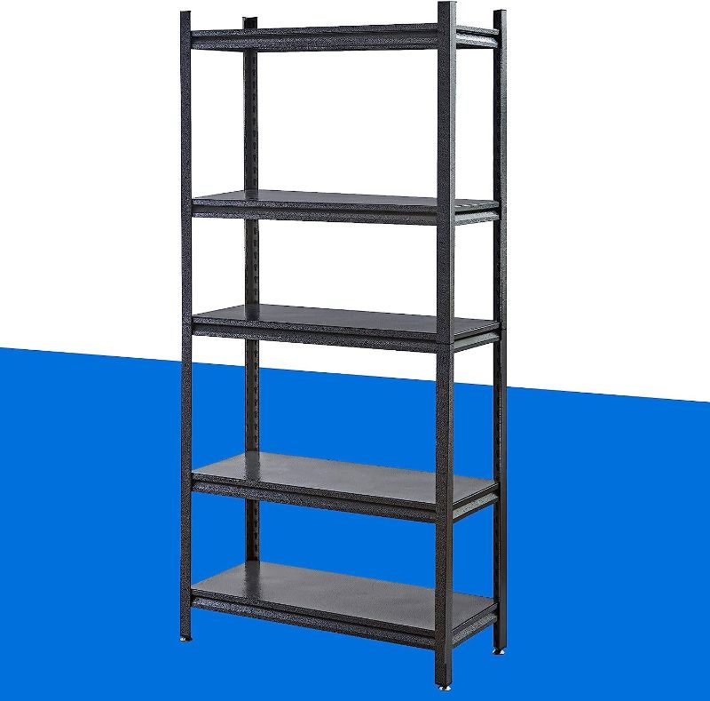 Photo 1 of **PHOTO FOR REFERENCE ONLY** BEESTMUEBLE 5 Tier Metal Storage Shelves,35.4" W x 15.8" D x 72" H 