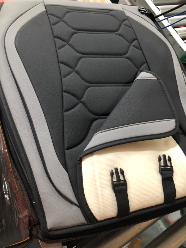 Photo 4 of OASIS AUTO Car Seat Covers Accessories 2 Pieces 