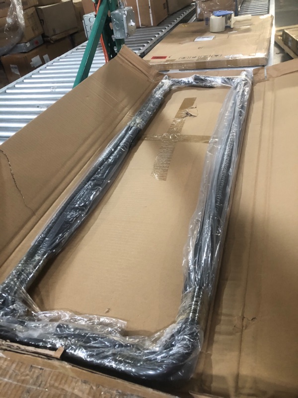 Photo 1 of TMEE 4ft Firewood Rack Outdoor Heavy Duty Log Rack Firewood Storage