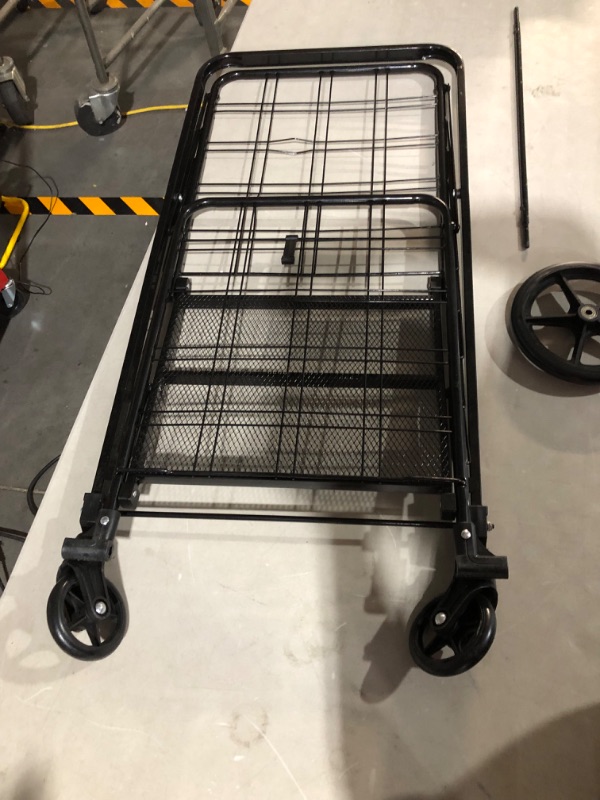 Photo 3 of ***MISSING PARTS - SEE NOTES***
winkeep Shopping Cart, Holds up to 280 lbs, 360 Degree rolling Swivel Wheels