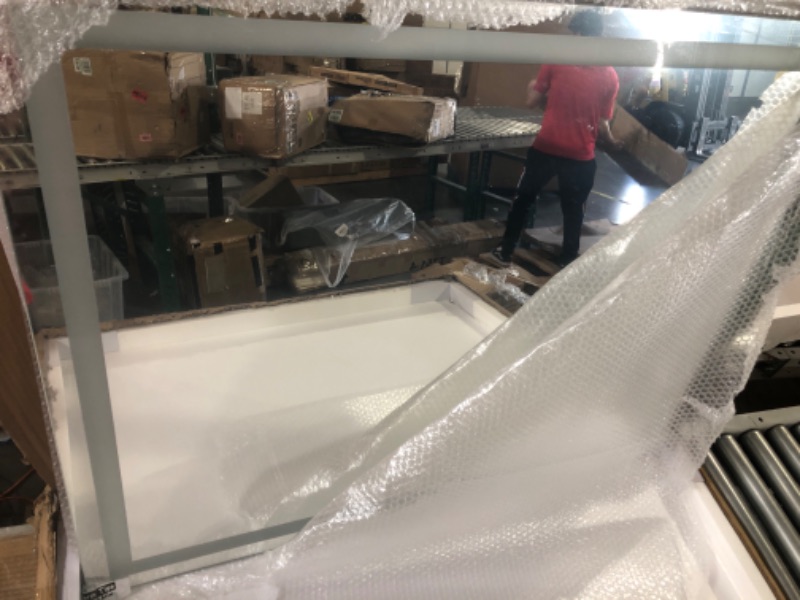 Photo 1 of TETOTE LED Bathroom Mirror 40 x 32 Inch,White