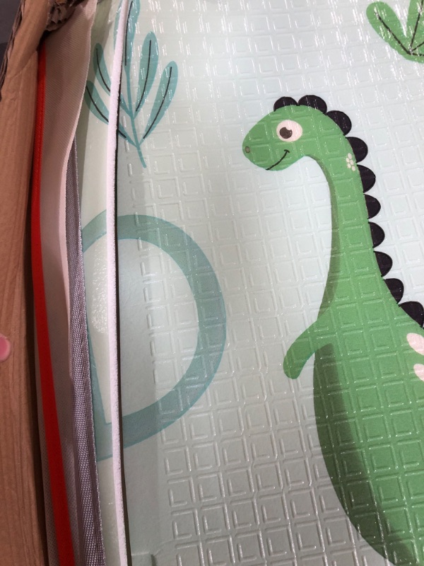 Photo 3 of (SEE NOTES) LFCREATOR Baby Play Mat,79" x 71" Extra Large Play Mat ,Dinosaur