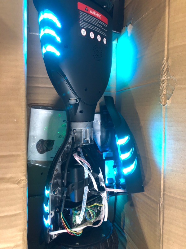 Photo 1 of **PARTS ONLY** TOMOLOO Hoverboards Light Black