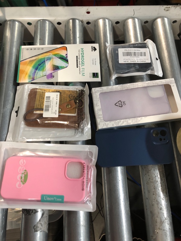 Photo 1 of NO RETURNS ASSORTED PHONE CASE AND SCREEN PROTECTOR BUNDLE