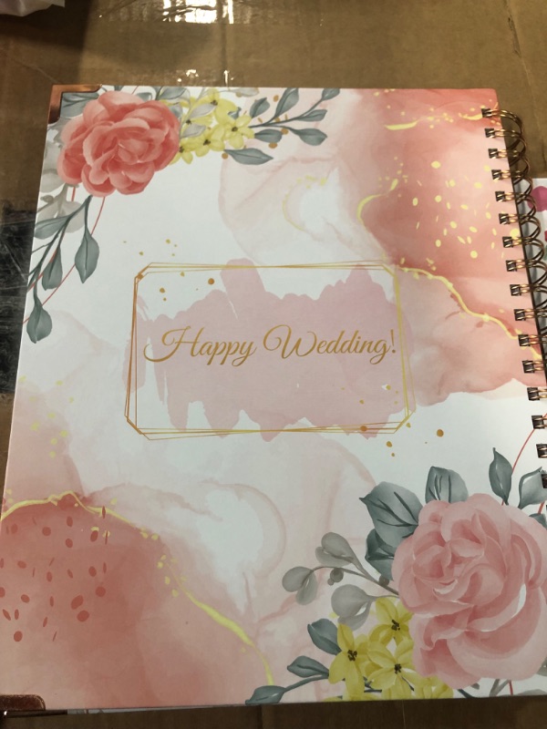 Photo 2 of MEGREZ Wedding Planner Book and Organizer