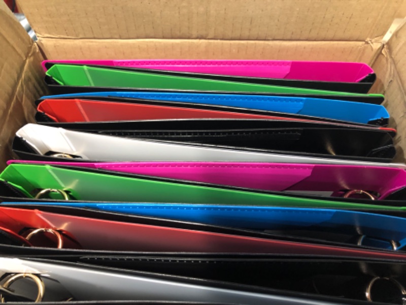 Photo 2 of WOT I Foldable 3 Ring Binder 12PCs (Multiple colors)