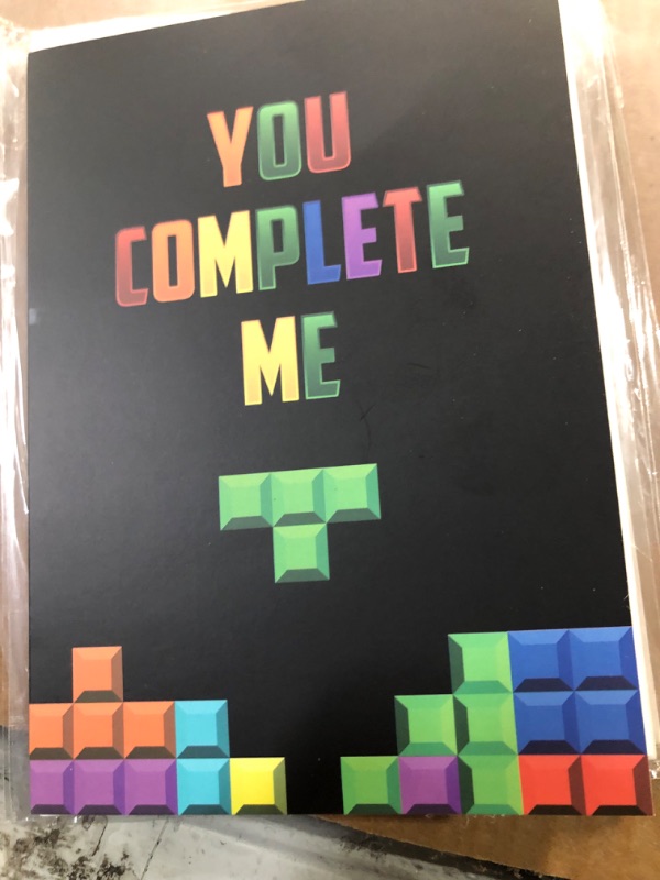 Photo 2 of Tetris you complete me valentine cards (5)