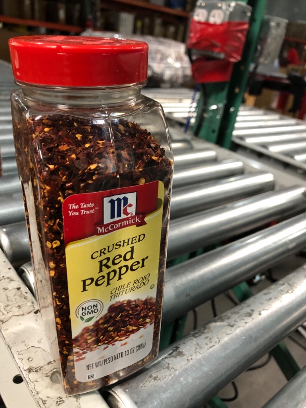 Photo 3 of (EXP DEC 31,2023) McCormick Crushed Red Pepper, 13 oz  Crushed Red Pepper