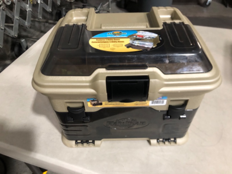 Photo 2 of * missing pieces * see all images * 
Flambeau Outdoors T4 Smoke Multiloader, Portable Fishing & Tackle Storage Box, Gold/Black