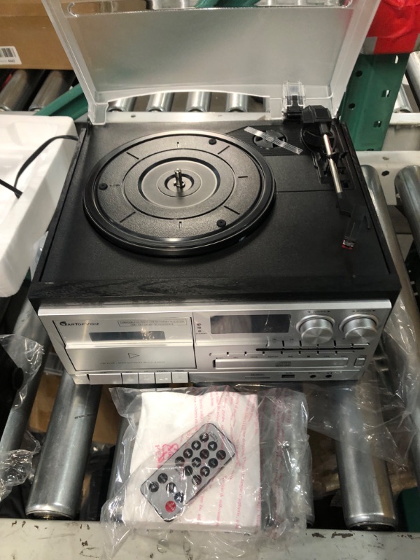 Photo 1 of Gartopvoiz Bluetooth Vinyl Record Player,