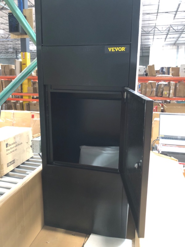 Photo 1 of VEVOR Parcel Drop Box Lockable Freestanding Mailbox 