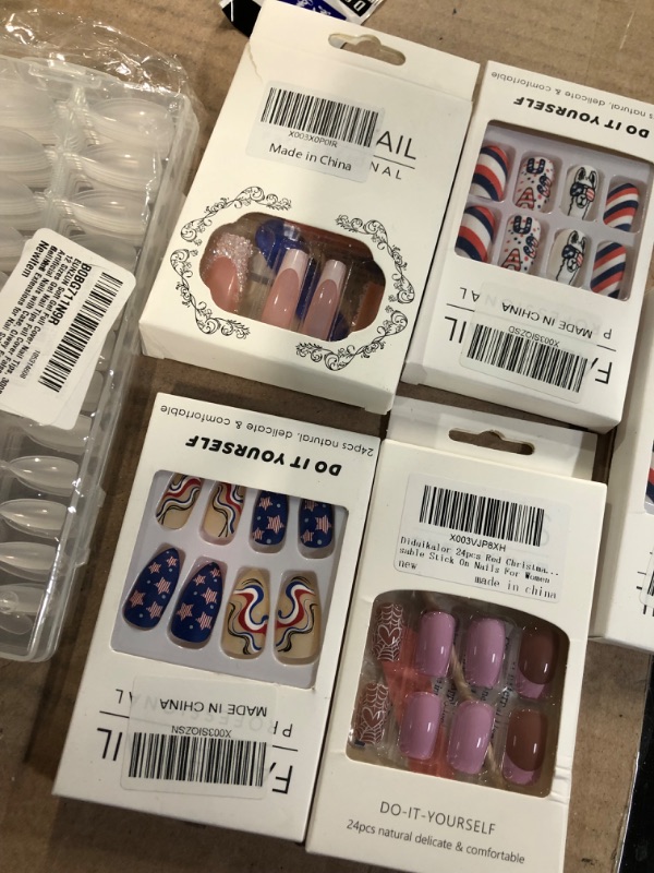Photo 1 of MISC NAIL AND EYELASH BUNDLE**NO REFUNDS**