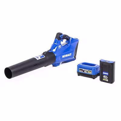 Photo 1 of **BLOWER ONLY - SEE NOTES**
Kobalt 40-volt Max 480-CFM 110-MPH Battery Handheld Leaf Blower