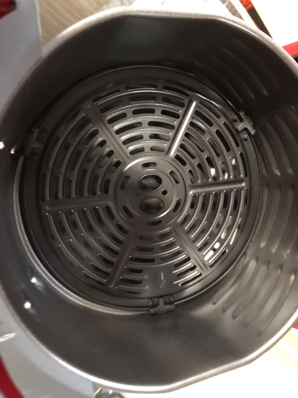 Photo 5 of *PARTS ONLY*4.8 qt. Red Electric Air Fryer Retro