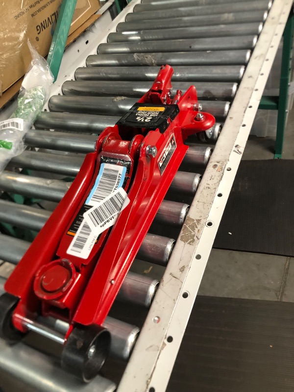 Photo 4 of *MISSING WHEELS/PUMP STICK** *red 2 1/2 ton low profile floor jack