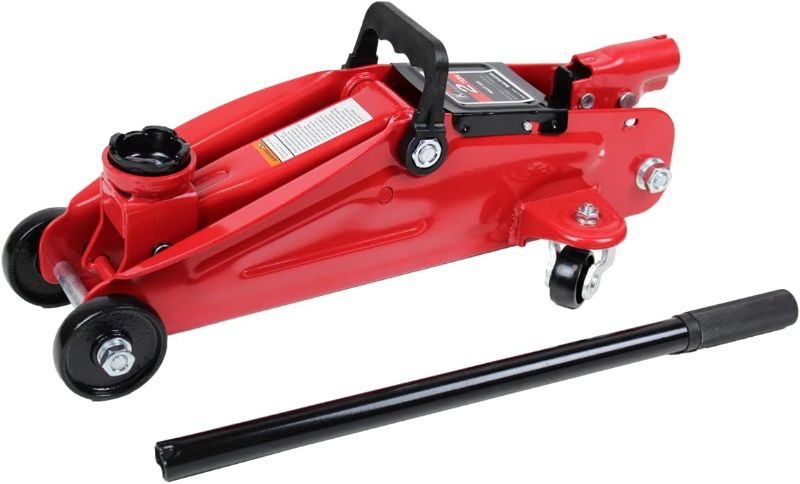 Photo 1 of *MISSING WHEELS/PUMP STICK** *red 2 1/2 ton low profile floor jack