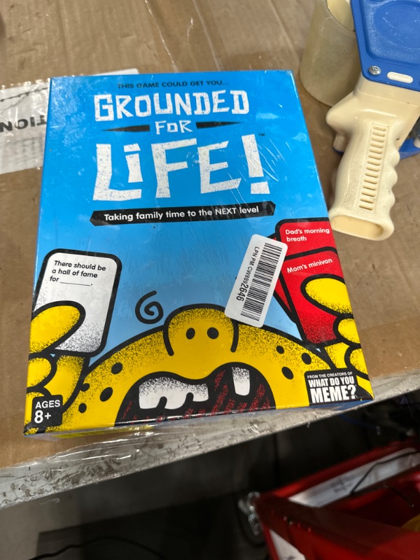 Photo 1 of * used * oil stains *
WHAT DO YOU MEME? Grounded for Life - The Ultimate Family Night Game - Family Card Games for Kids and Adults Family