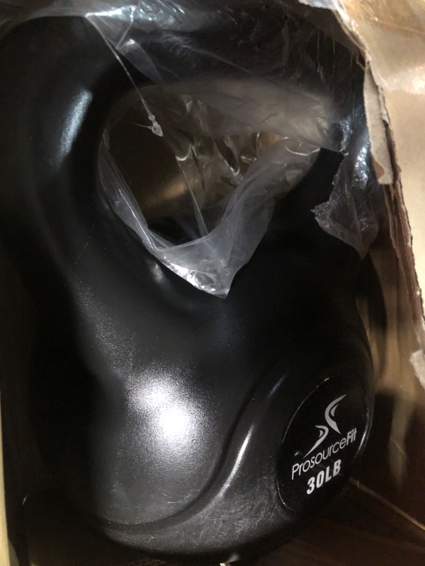 Photo 2 of **USED** ProSource Vinyl Plastic Kettlebell 30lb