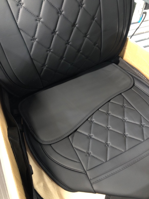 Photo 5 of Nilight 5 Car Seat Covers Waterproof Faux Leather Cushions Anti-Slip Universal Fit