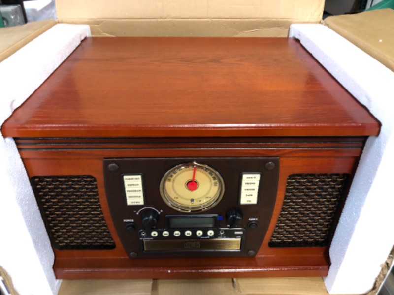 Photo 2 of TABLE NOT INCLUDED*****
Victrola Navigator 8-in-1 Classic Bluetooth Record Player