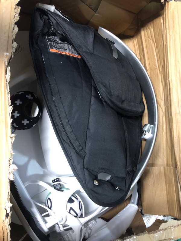 Photo 2 of 4moms MamaRoo Multi-Motion Baby Swing, Bluetooth Enabled with 5 Unique Motions, Black