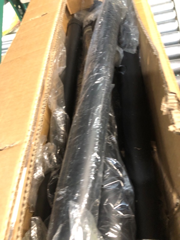 Photo 2 of **PARTS ONLY** Shade Sail Poles Kit Enlarged Dameter, 10Ft  2Pack Black